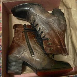 BedStu Cobbler Series Judgement Starry Night TD Ankle Booties